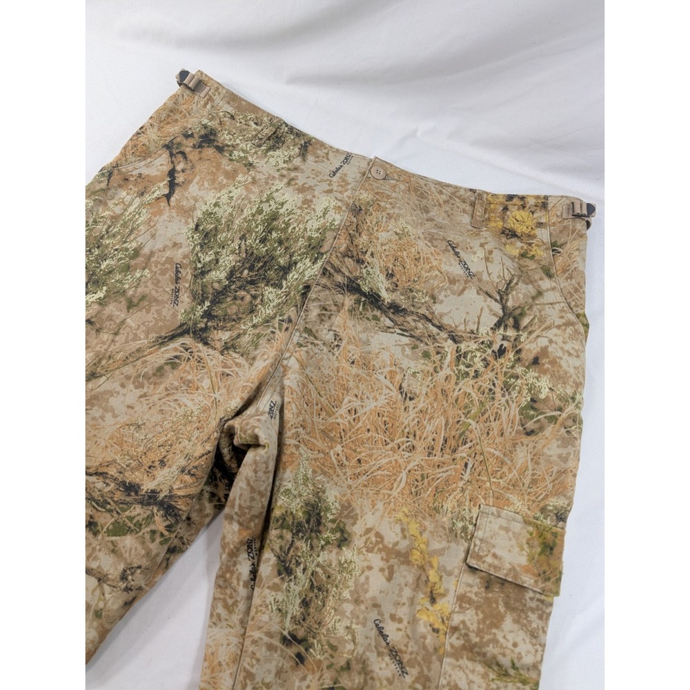 Cabelas Zonz Western Camo Hunting Cargo Pants Mens 42 Reg 42*32 Military Cut